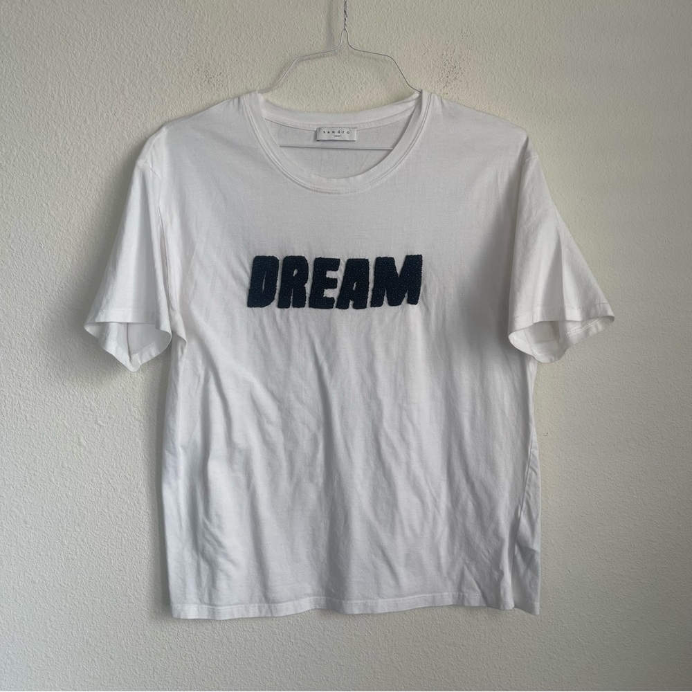 SANDRO Dream Short Sleeve Tee T Shirt